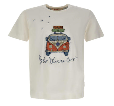 T-shirt "Join" JOIN R00553CREAM BOB 