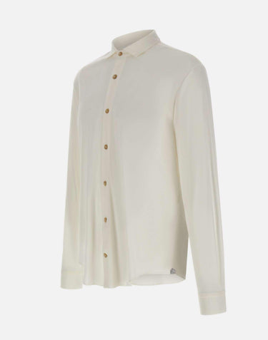 Camicia in misto cotone M75CAML12 TES0K03501 ELEVENTY 