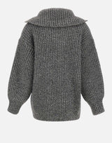 Giacca in maglia di lana CF5402MA65N U9780 LIU-JO 