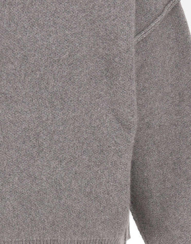 "Gray golden button knit cardigan" MY008 GREY JACQUES WEI 