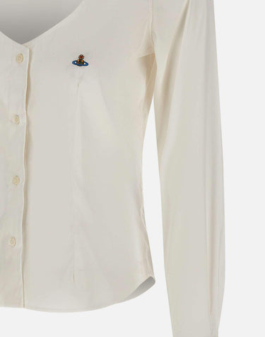 "Toulouse Frill Shirt" 1501006C W018MA401 VIVIENNE WESTWOOD 