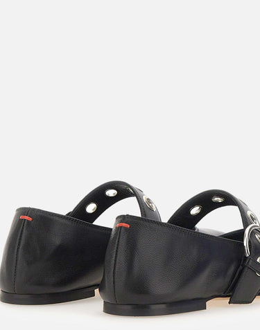 Ballerine "Uma Eyelet" RKLS08FL159 BLACK AEYDE 