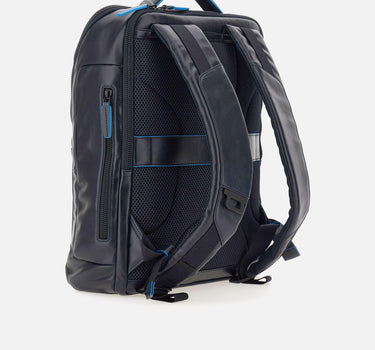 Zaino in pelle CA4818B2V BLU PIQUADRO 