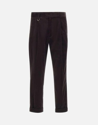 Pantaloni in velluto B1290226 2358 PAOLO PECORA 