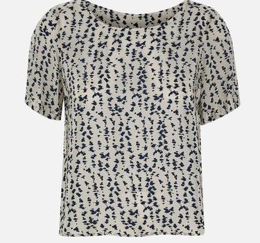 Blusa in viscosa stampata SP1OR016 3003 KAOS 