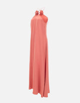 Abito in satin di viscosa QPJAR004 8042 KAOS 
