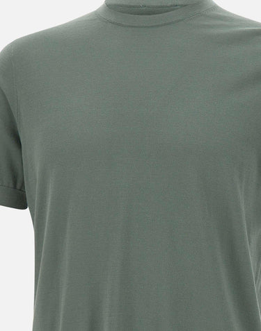 Maglia in cotone a maniche corte DK17036 MILITARE DIKTAT 