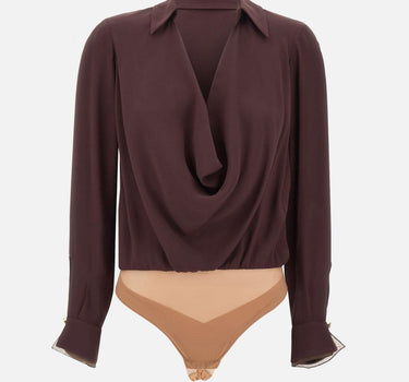 Body in georgette di viscosa CB00261E2 644 ELISABETTA FRANCHI 