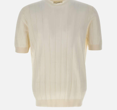 T-shirt in crepe di cotone GC1MC CR14C020 FILIPPO DE LAURENTIIS 