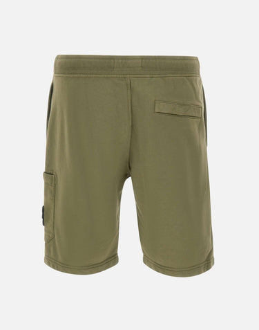 Bermuda in felpa di cotone biologico 6200011S0051 V005G STONE ISLAND 