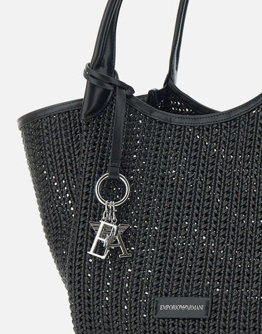 Borsa con trama ad intreccio EW001009 AF14309UC001 EMPORIO ARMANI 