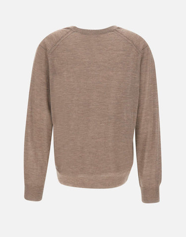 Maglia "Julio" in cashmere JULIO TAUPE LOULOU DE SAISON 