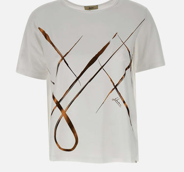 T-shirt in jersey interlock JG000277D 520091081 HERNO 