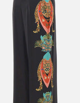 Pantaloni palazzo in seta WREA0014 AKI43X0813 ETRO 