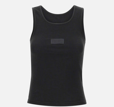 Canotta a costine in jersey S52NL0075 M20054900 MM6 MAISON MARGIELA 