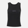 Canotta a costine in jersey S52NL0075 M20054900 MM6 MAISON MARGIELA 
