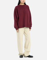 "Heavy sweat crewneck" 114376 2734 ROTATE BIRGER CHRISTENSEN 