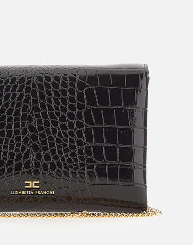 Tracolla con catena groumette<BR/> BS56A57E2 110 ELISABETTA FRANCHI 