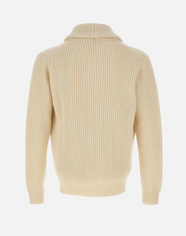 Cardigan in lana e cashmere CS3MLT WC5P020 FILIPPO DE LAURENTIIS 