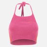 "Fluffy halter top" JW6002 FUXIA ADIDAS 