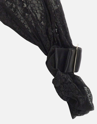 Cappello in pizzo "Chantal" VAQ11K603 BLACK VAQUERA 