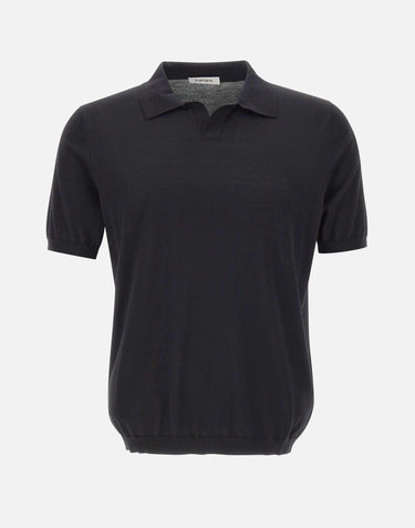 Polo in misto seta e cotone 300423 013 KANGRA 