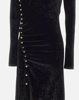 Abito lungo con arricciatura 25PJR0887VI0338 P001 RABANNE 