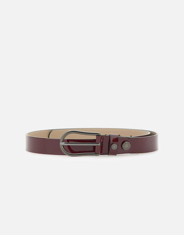 Cintura in vernice CN9903702 VRPIUWINEBERRY GIANNI CHIARINI 