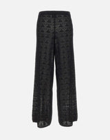 Pantaloni "Egeo" EGEO BLACK LOULOU DE SAISON 