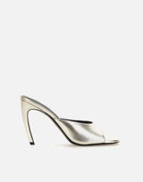 Mule "Betta" silver 260WSH00886 LBT112AA002 THE ATTICO 