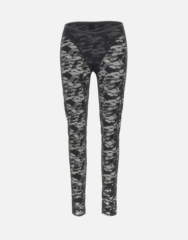 "Claire-utlt leggins" A18301 0DRAK900 DIESEL 