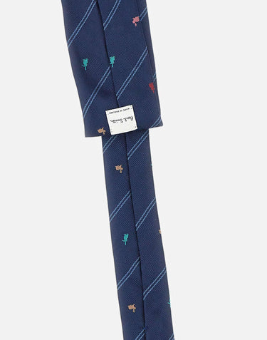 "Tie Rabbit Stripe" M1A0TIET41655 47 PAUL SMITH 