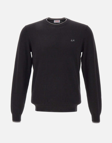 Maglia in lana e cotone K45141 11 SUN68 