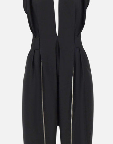 Jumpsuit "Sarouel" con doppia zip COPCO21F1023 BLK1 COPERNI 