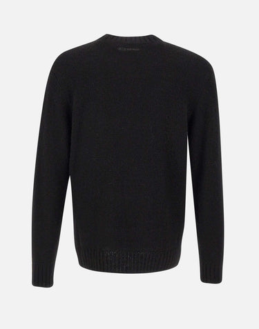 Maglione in lana e alpaca A0247074 9000 ICEBERG 