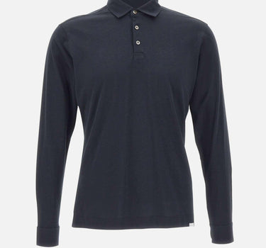 Polo in cotone Supima DK17101 BLUE DIKTAT 