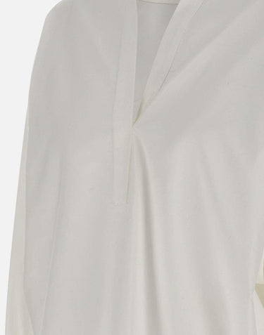 Camicia in popeline di cotone 4C180A N0103 BLUMARINE 