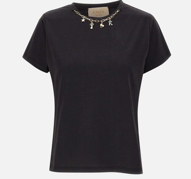 T-shirt con accessorio collana RIJBR003 0001 KAOS 