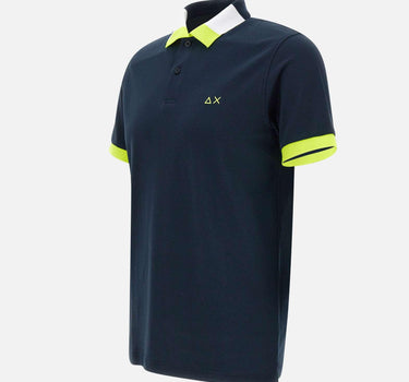 "Polo fluo multicolor" A35123 07 SUN68 