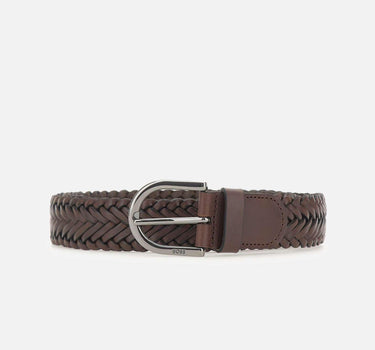 Cintura in pelle intrecciata 50563980 202 BOSS 