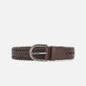 Cintura in pelle intrecciata 50563980 202 BOSS 