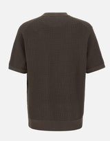 Maglia girocollo in cotone punto alverare 301521 170 KANGRA 