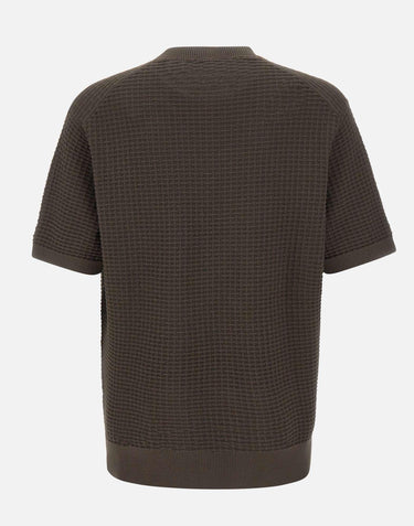 Maglia girocollo in cotone punto alverare 301521 170 KANGRA 