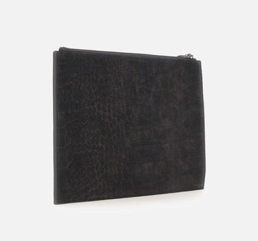 Pochette "Pocket cocco nabuk" SU0119NCO NERO ORCIANI 