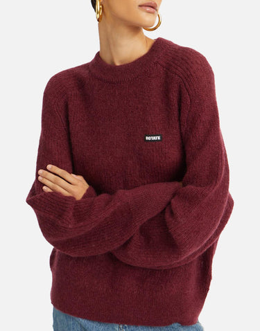 "Light knit logo sweater" 114565 2734 ROTATE BIRGER CHRISTENSEN 