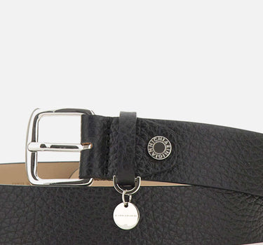 Cintura in pelle con charm CNK00964 RNGNERO GIANNI CHIARINI 
