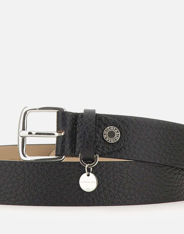 Cintura in pelle con charm CNK00964 RNGNERO GIANNI CHIARINI 