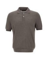 Polo in misto seta 43142 16224170 GRAN SASSO 