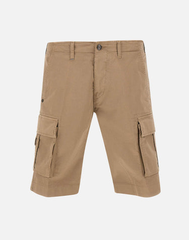 Bermuda "Munch" in cotone stretch B046BW 07600143 RE-HASH 
