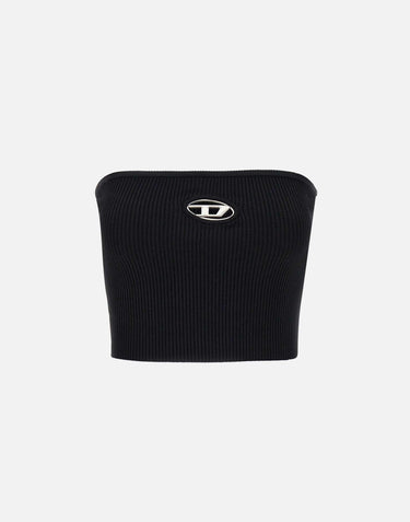 Top "M-Clarksvillex" in jersey di viscosa stretch A13019 0DLAX9XX DIESEL 